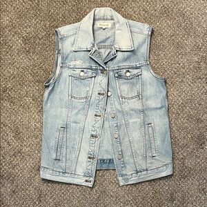 Madewell Light Blue Denim Jacket